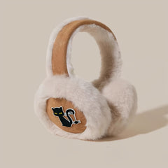 Faux Fur Earmuffs Warm Ear Covers Coffee Unisex Outdoor Cold