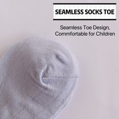 5 Pairs Girls Colorful Breathable Cotton Ankle Socks for Summer and Spring
