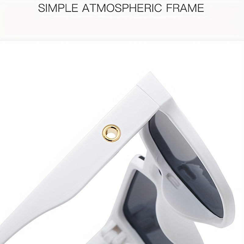 Men's UV-Resistant Street Photography Sunglasses with Box