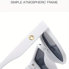 Men's UV-Resistant Street Photography Sunglasses with Box