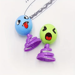 Assembly Spring Toy Trick Funny Creative Strange Toy Bounce Elf