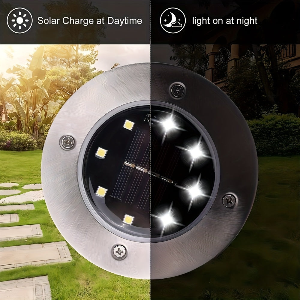Outdoor Solar Garden Lights for Pathways Patio Walkways Path