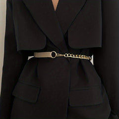 Stylish Chain Belt for Women - Thin Casual Skirt Dress Girdle