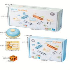 Wooden Building Blocks Set for Kids