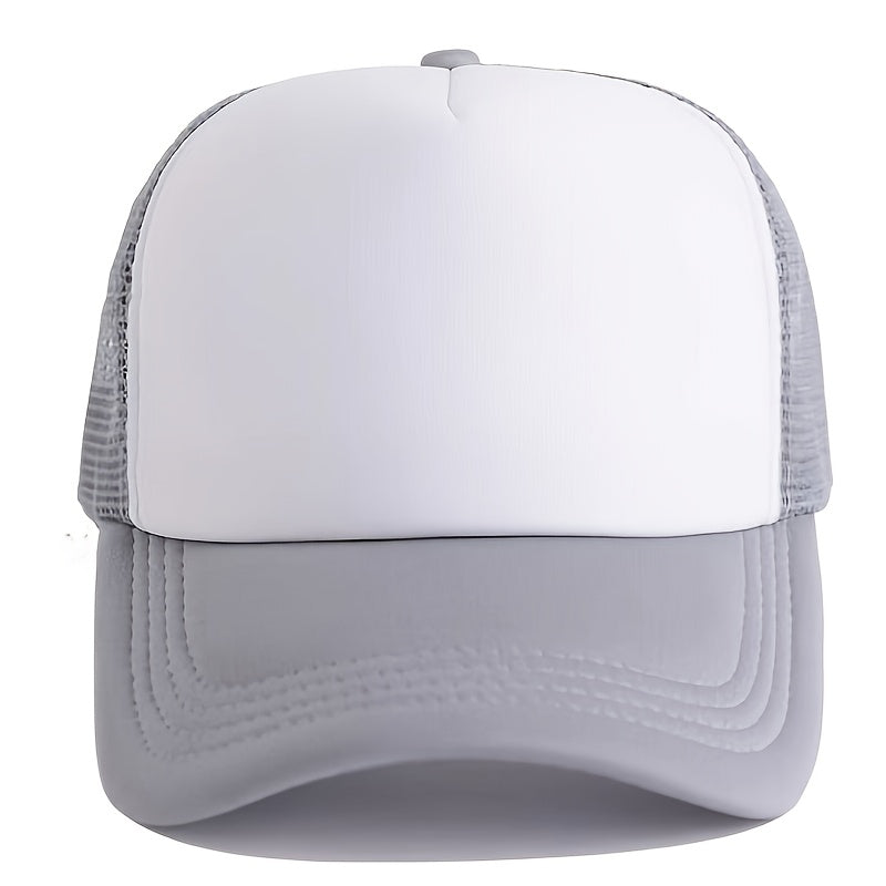 High Mesh Trucker Baseball Cap Snapback Hat
