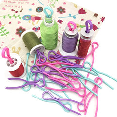 30pcs Bobbin Thread Holders Bobbin Clips for Bobbins Embroidery Quilting