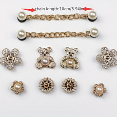 Summer Women's Shoe Flower Shoe Buckle Ins Garden Shoes Decoration
