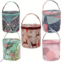 Large Capacity Knitting Bag Crochet Storage Tote Yarn Storage Bag