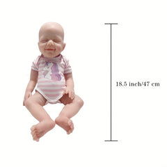 Silicone Mini Baby Soft Dolls for Children's Practice