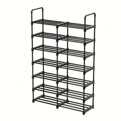 Stackable 7 Layer Shoe Rack for Home School Dorm