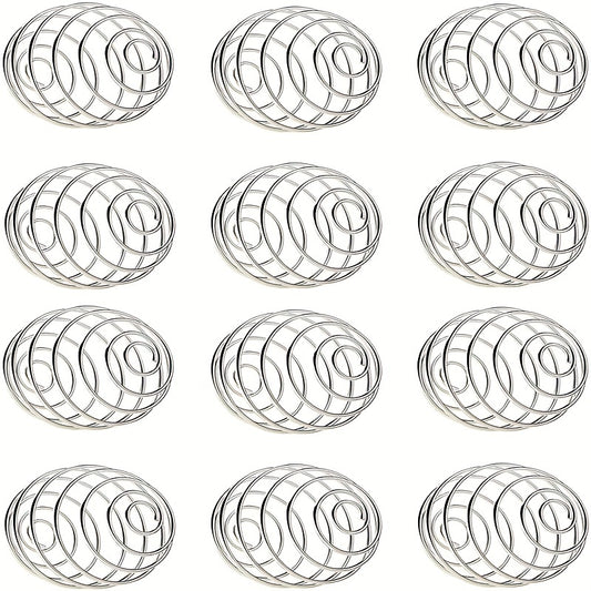 12pcs Stainless Steel Spring Ball Mixing Wire Ball for Shaker Cup & Bottle
