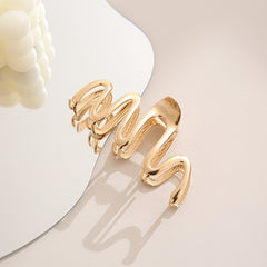Golden Metal Hair Claw Clips For Women Strong Hold Hair Clamps