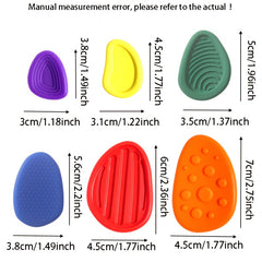 6pcs Silicone Squeeze Toy Set for Festive Parties
