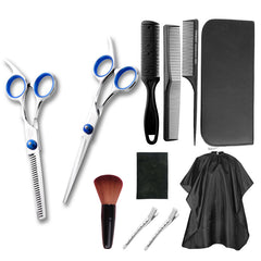 6 Inch Hair Cutting Scissors Set Stainless Steel Barber Salon Shears