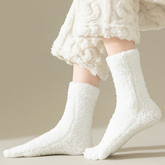 5 Pairs Teenager's Split Toe Tabi Socks Low Cut Five Toe Warm Plush