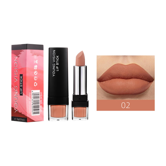 Matte Nude Lipstick - Long Lasting & Moisturizing
