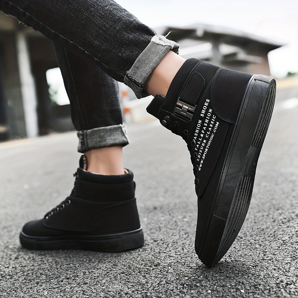 Men's Retro High Top Canvas Shoes