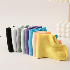 8 Pairs Low Cut Ankle Socks Women's Stockings
