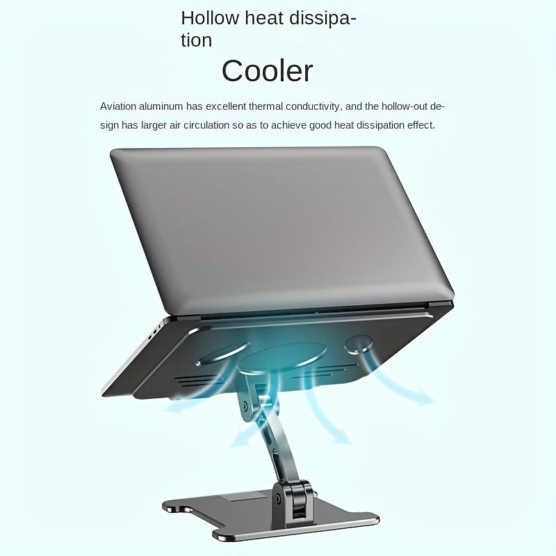 Foldable Lifting Aluminum Alloy Desktop Stand