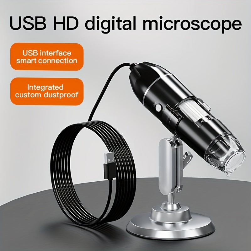 Digital Microscope Camera 1600X 3-in-1 USB for Laptop Insect Observation