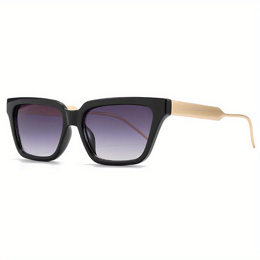 Square Small Frame Metal Sunglasses for Sun Protection Outdoor Sports