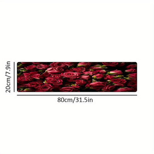 12pcs Non Slip Rose Stair Treads Indoor Carpet Runner Mats