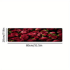 12pcs Non Slip Rose Stair Treads Indoor Carpet Runner Mats
