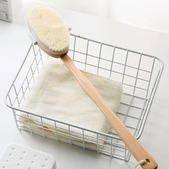 Detachable Long Handle Body Rubbing Shower Brush - Exfoliating Tool