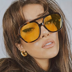 Aviator Sunglasses Women Men Casual Anti Glare Glasses Driving UV400