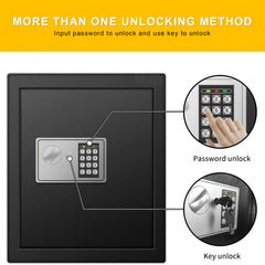 Electronic Key Safe Pin Code Keyless Storage Box Wall Mount Safe 83 Keys Cabinet