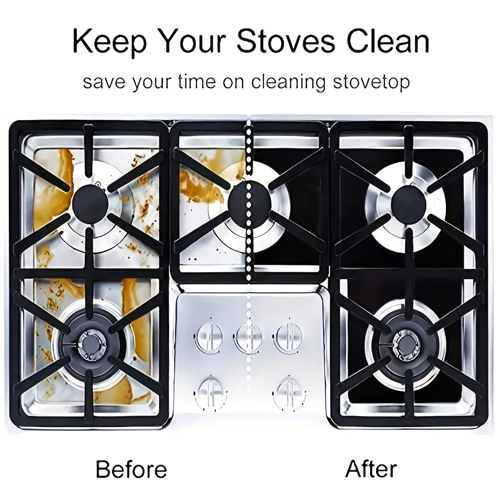 4pcs Kitchen Stove Burner Cover Protector Set