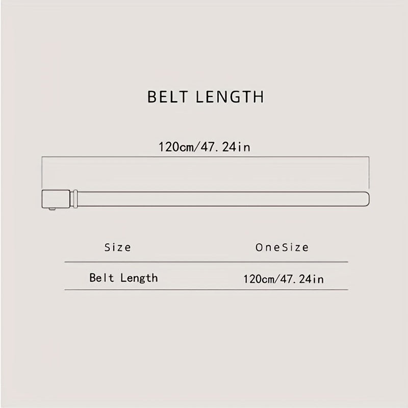 1pc Men's Casual Clothing Decorative Accessories Belt