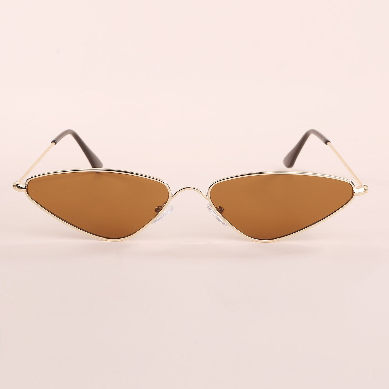 Small Frame Sunglasses Triangle Metal Sunglasses