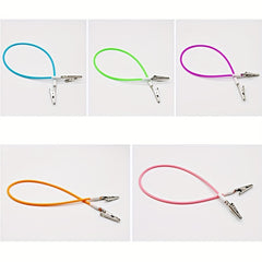 Dental Lab Bib Clips Silicone Cord Napkin Holders Dentist