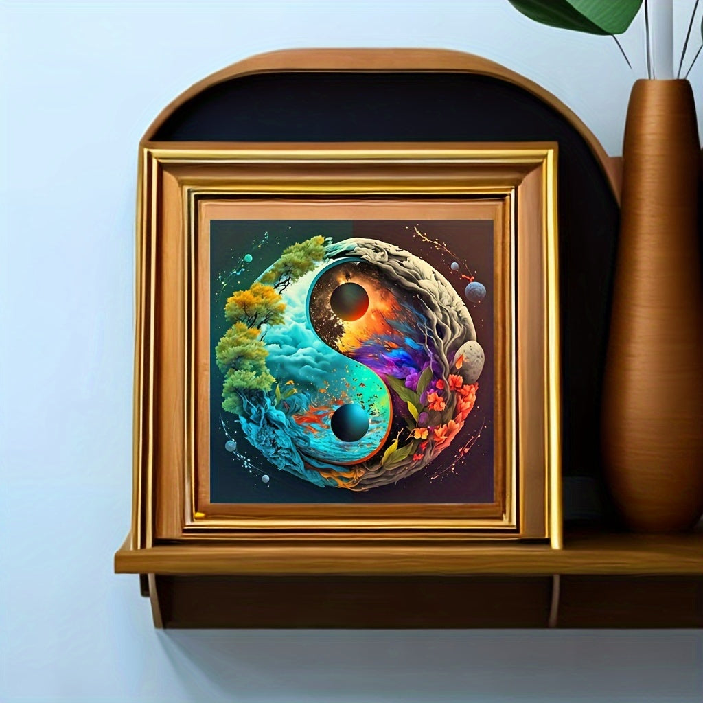 DIY 5D Diamond Painting Four Seasons Landscape Home Gift 30x30cm