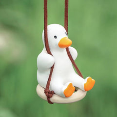 Swing Duck Pendant Car Rearview Mirror Ornament