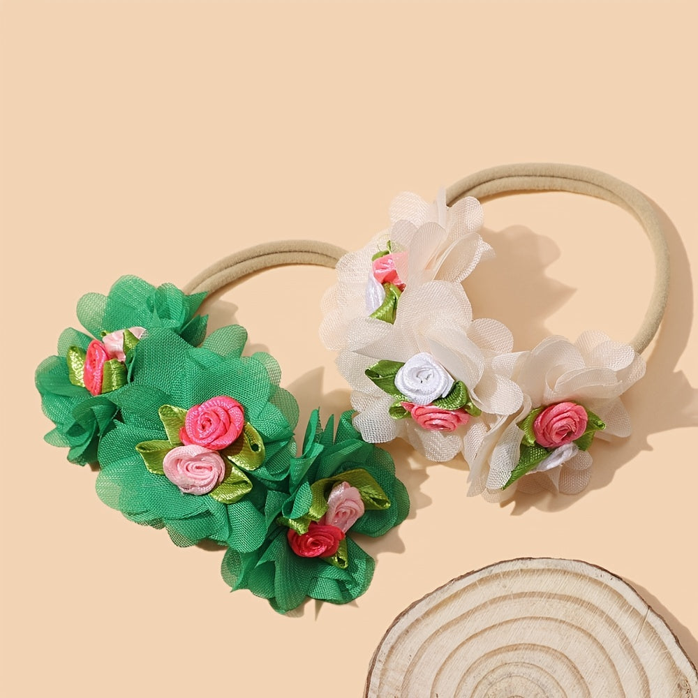 Chiffon Flower Headband for Girls