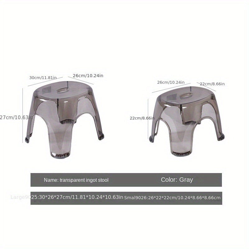 Thickened Small Bench Non Slip Bath Stool Low Stool Hand Washing Stool