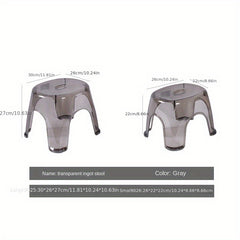 Thickened Small Bench Non Slip Bath Stool Low Stool Hand Washing Stool