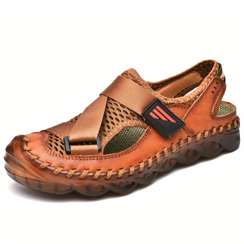 Men's Lightweight Non-Slip Sandals Closed Toe Outdoor Shoes