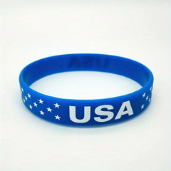 Patriotic Flag Bracelet Waterproof Wristband