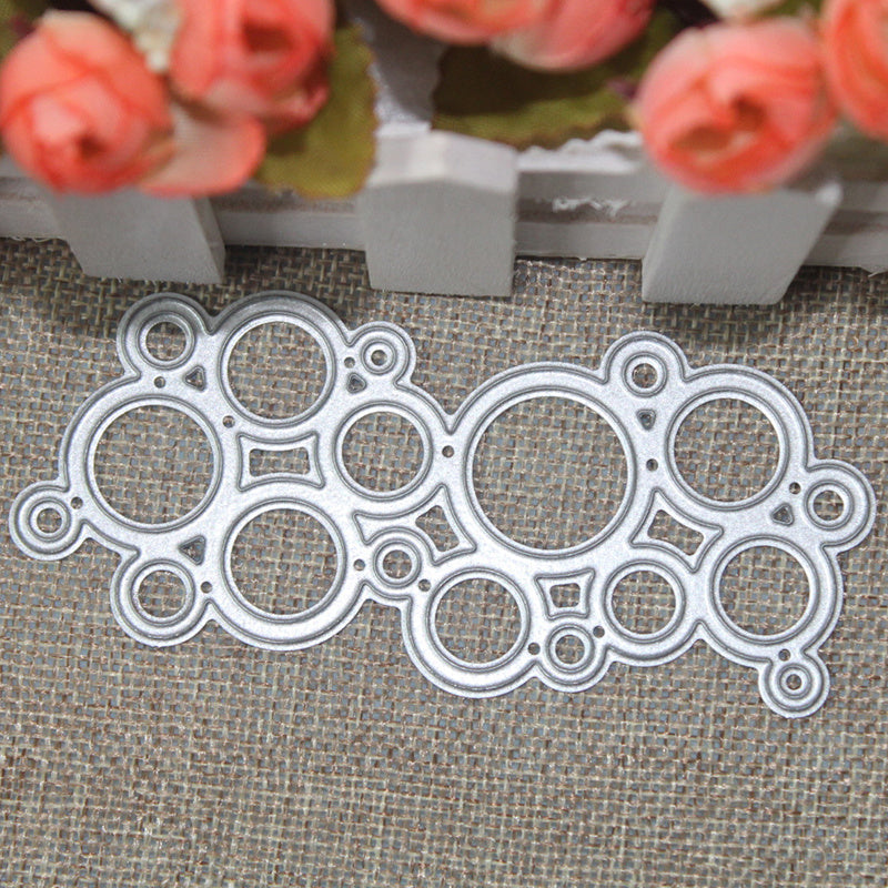 1pc Round Element DIY Metal Carbon Steel Cutting Mold Paper Art