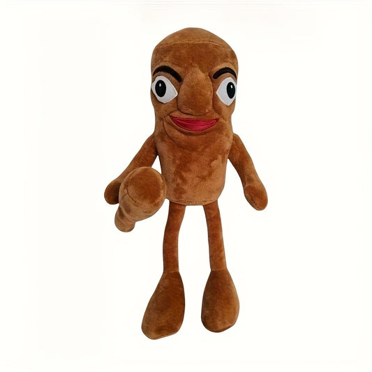 14.96in Tungtungtung Sahur Plush Toy Soft Brown Stuffed Animal Fun Birthday Gift