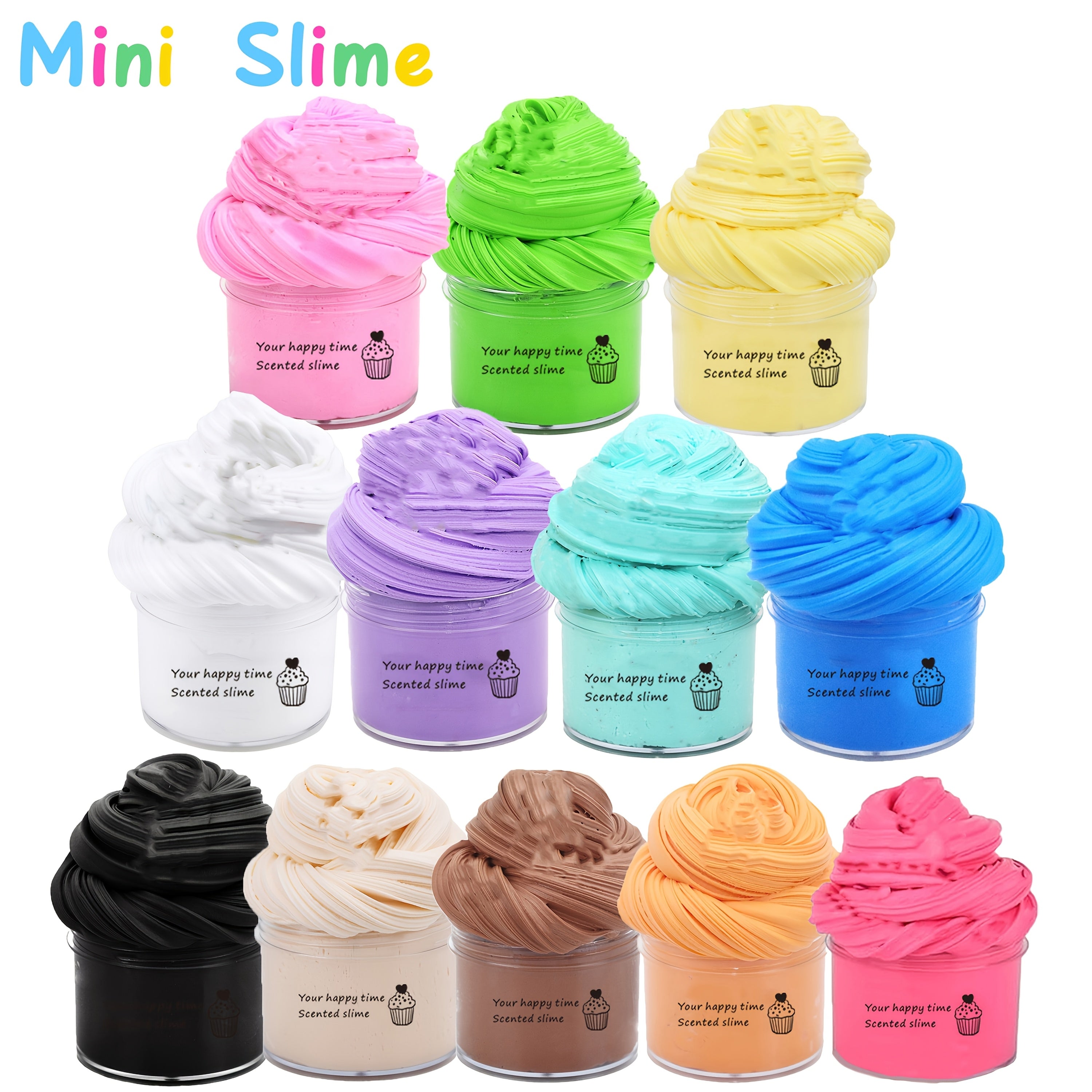12pcs Mini Butter Slime Kit Party Favors for Kids