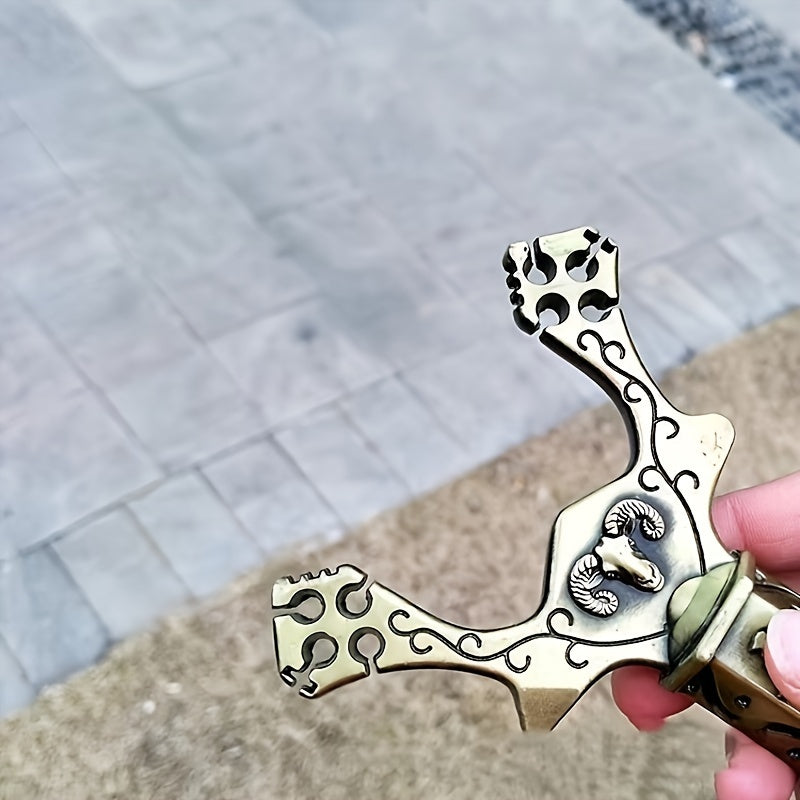High Precision Alloy Slingshot Toy With Hallow Handle