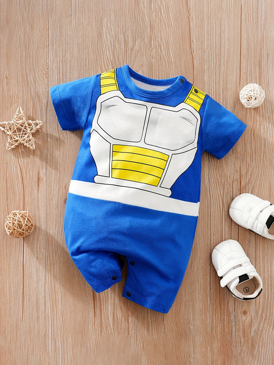Newborn Baby Anime Long Sleeve Rompers Costume Jumpsuit