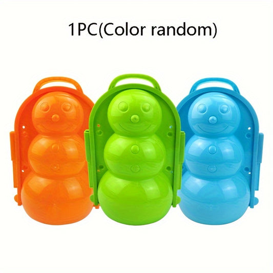 1pc Snow Mold And Sand Mold 3D Shape Outdoor Toy And Beach Toy