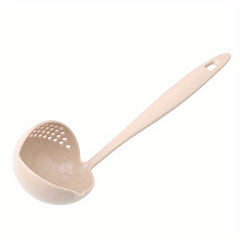 2 in 1 Ladle Plastic Slotted Spoon Kitchen Gadget