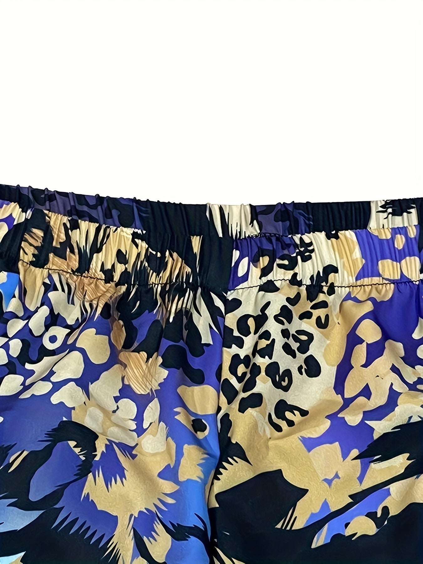  Retro Pants Women's Plus Wide Leg Trousers