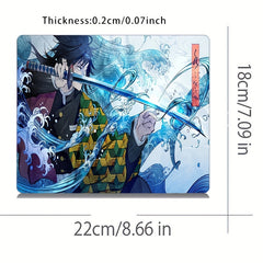 Anime Small Mousepad Computer Office Rubber Mouse Mats Keyboard Table Mat